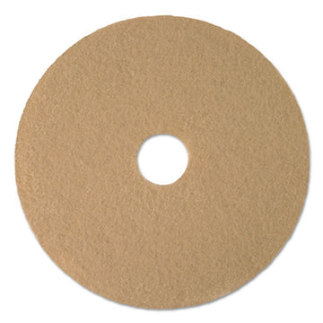 Boardwalk® Burnishing Floor Pads, 21" Diameter, Tan, 5-carton freeshipping - TVN Wholesale